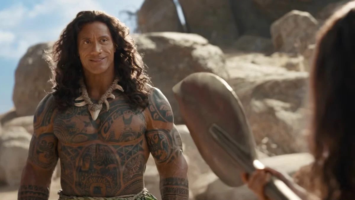Moana Live Action Unveils Dwayne Johnson as Maui