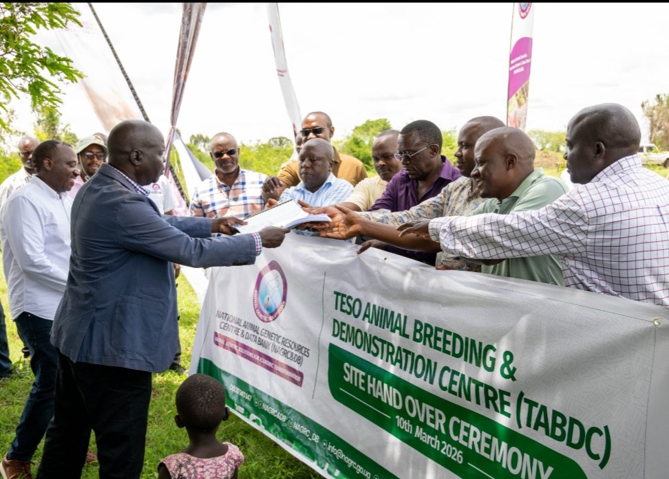 NAGRC&DB Hands Over Teso Breeding Centre Site, Igniting Livestock Transformation Drive in Bukedea