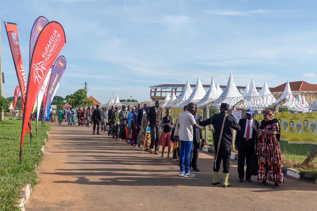 Thousands Turn Up As Ruparelia Foundation Eye Camp Kicks Off At Bukedea Stadium