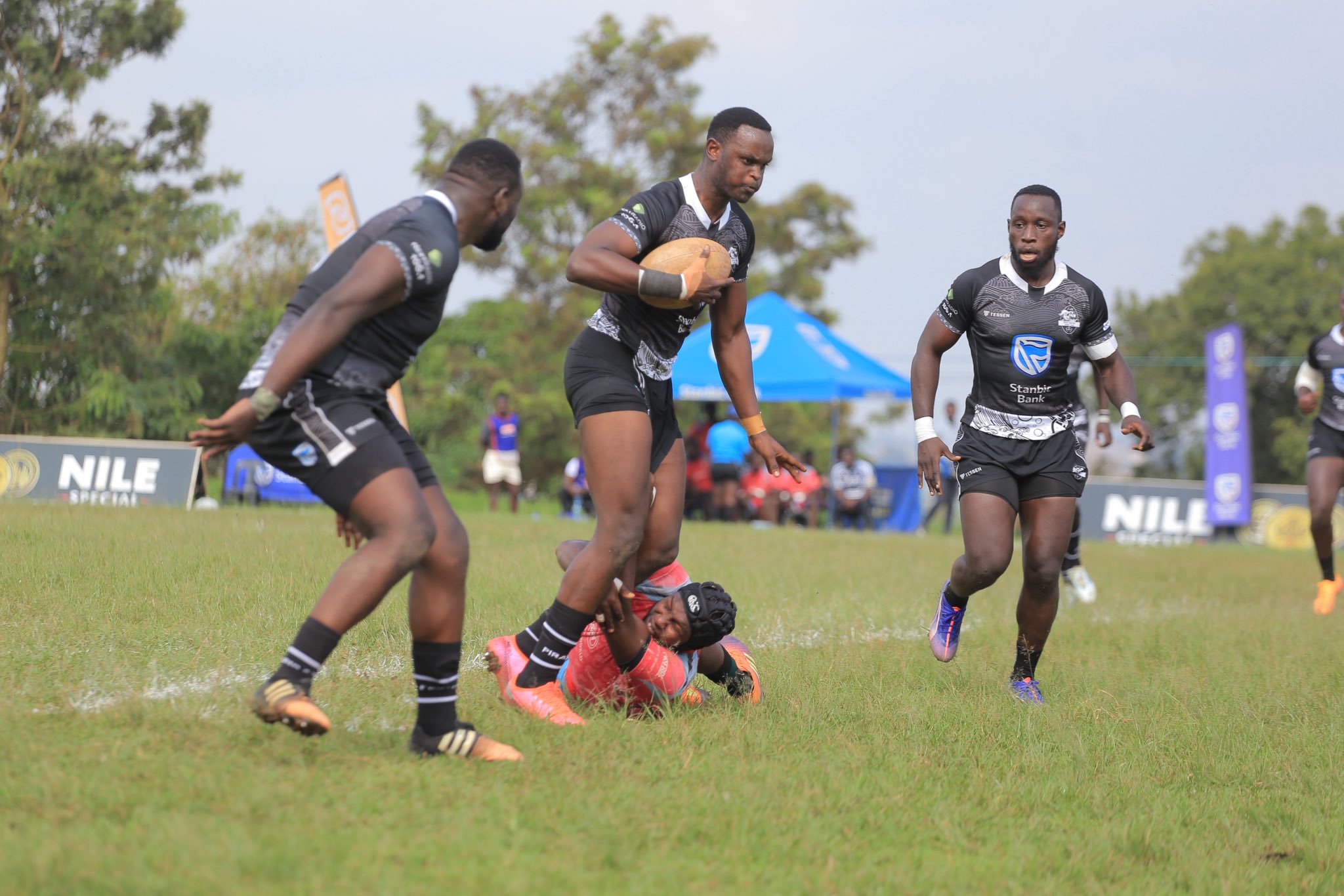Stanbic Black Pirates Hammer Mongers 61- 23 to Reclaim Rugby Premiership Table