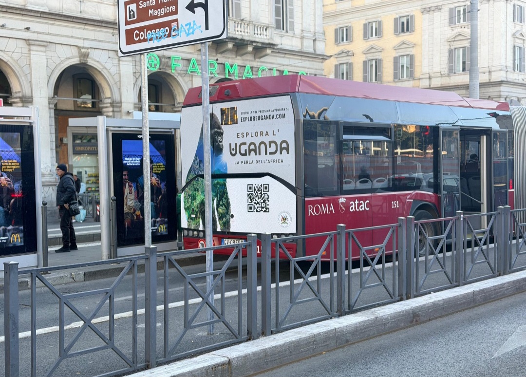 Uganda launches transit advertising campaign in Italy to boost tourism