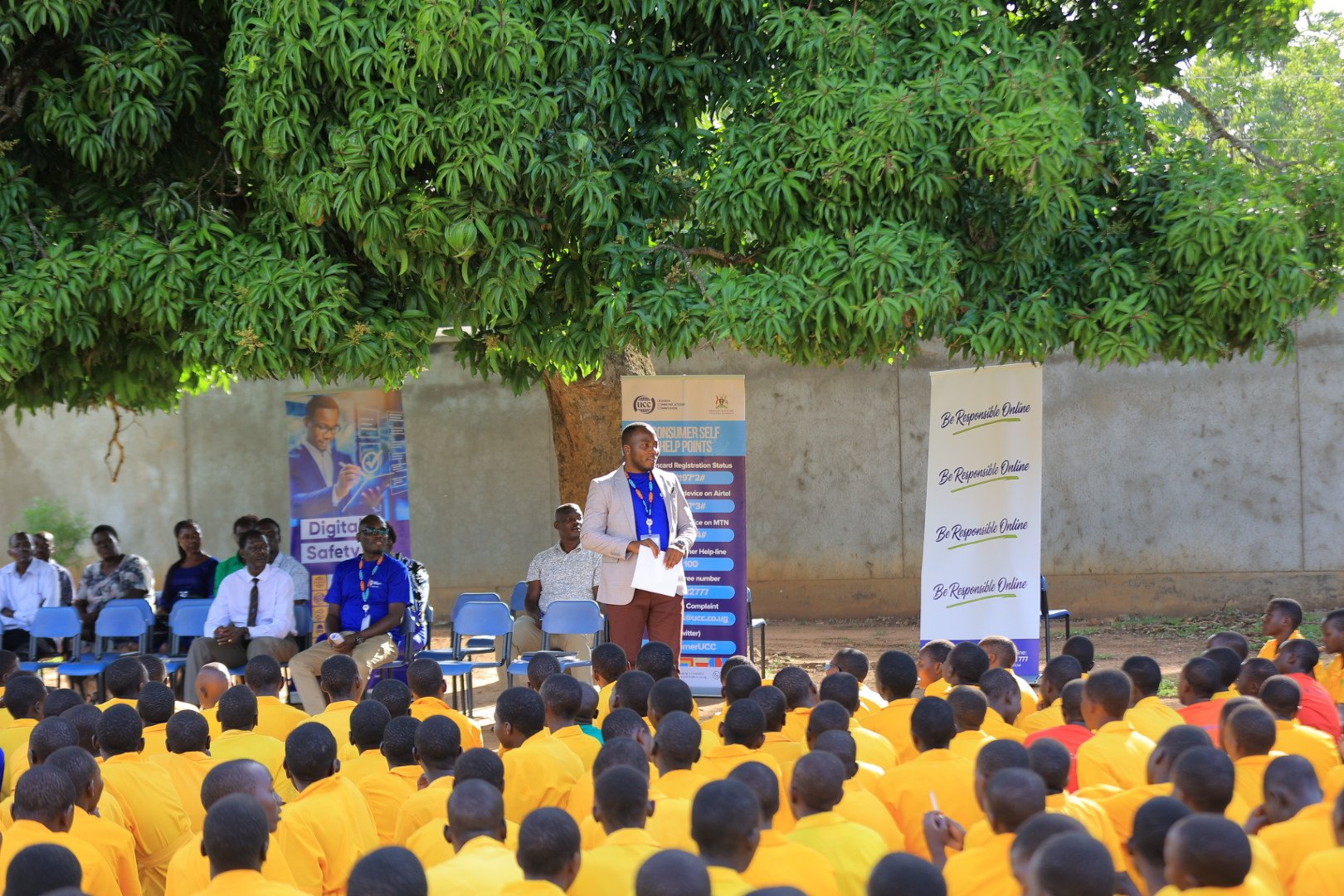 UCC Takes Child Online Protection Campaign to Schools Across Uganda