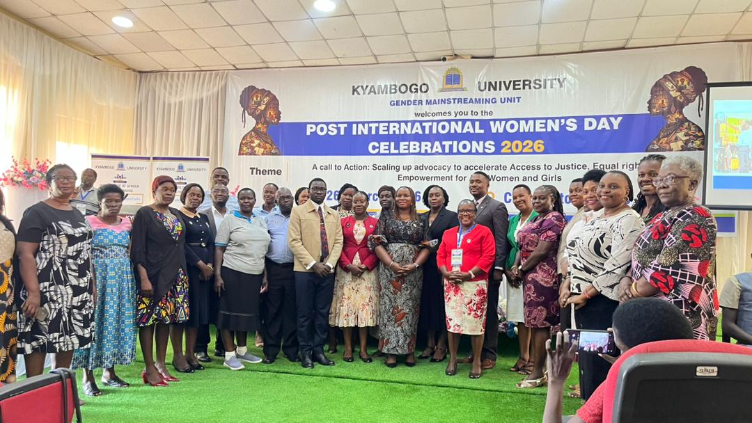 Kyambogo University Marks International Women’s Day With Urgent Call To Close Gap Between Legal Frameworks And Real Justice For Women