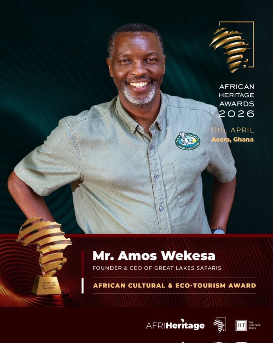 Ugandan Tourism Icon Amos Wekesa Wins African Cultural & Eco-Tourism Award in Ghana
