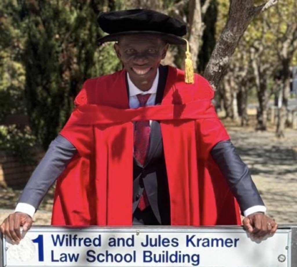 Ugandan Scholar Robert Kirunda Earns PhD from University of Cape Town