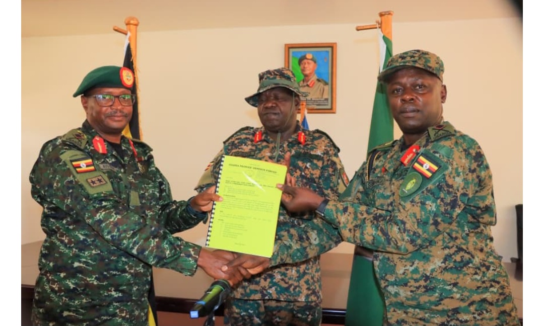 Maj Gen Busizoori Assumes Office As Deputy Commander Land Force