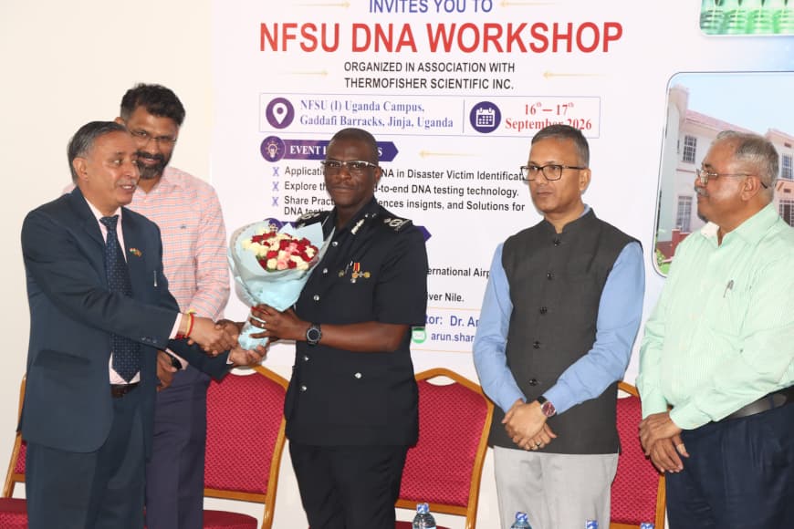 NFSU Uganda Unveils Rapid DNA Technology To Strengthen Criminal Investigations